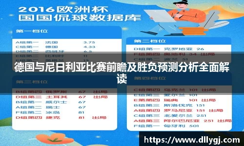 德国与尼日利亚比赛前瞻及胜负预测分析全面解读